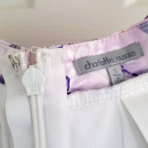 Charlotte Russe High Waisted Floral Skirt - Picture 5 of 8